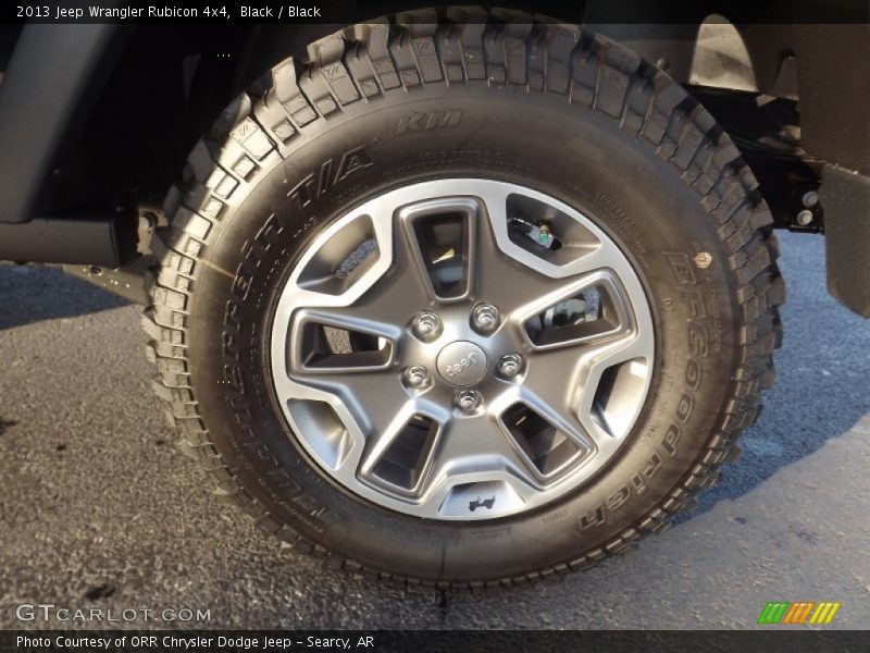 Black / Black 2013 Jeep Wrangler Rubicon 4x4