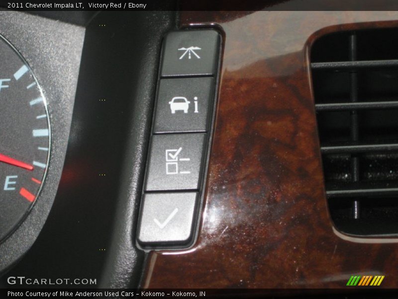 Victory Red / Ebony 2011 Chevrolet Impala LT