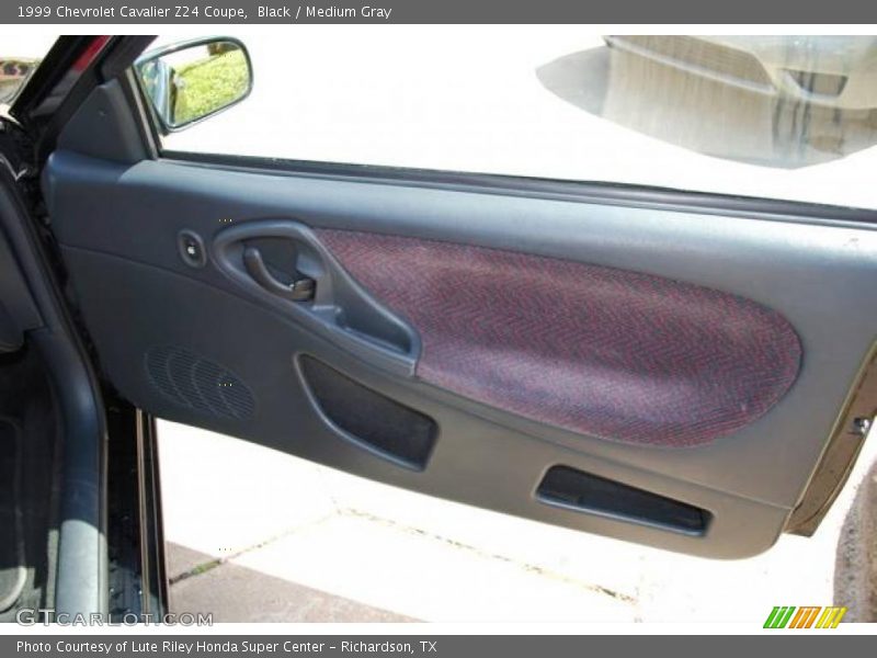 Black / Medium Gray 1999 Chevrolet Cavalier Z24 Coupe