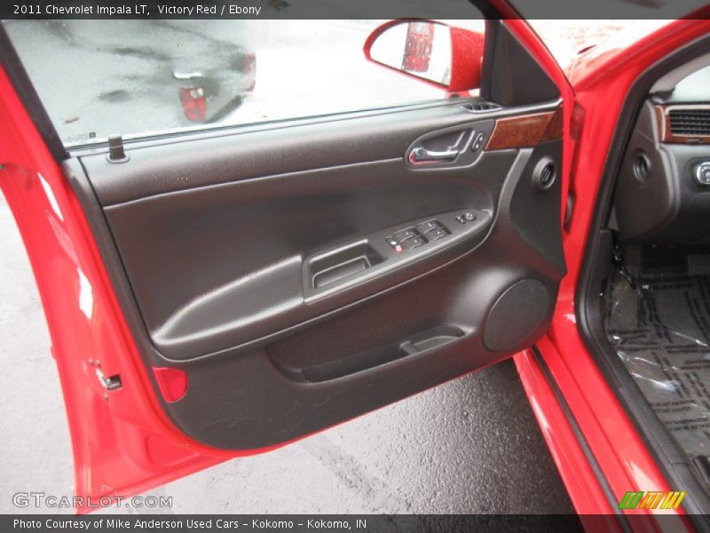 Victory Red / Ebony 2011 Chevrolet Impala LT