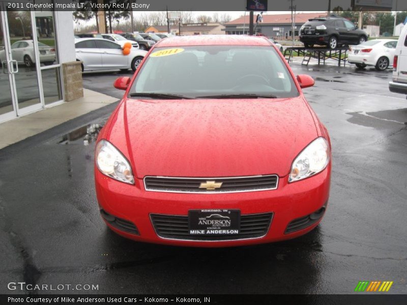 Victory Red / Ebony 2011 Chevrolet Impala LT