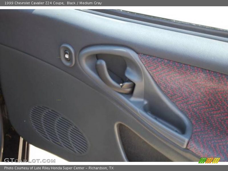 Black / Medium Gray 1999 Chevrolet Cavalier Z24 Coupe
