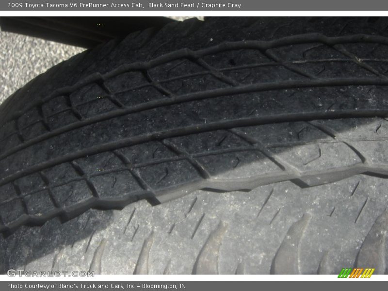 Black Sand Pearl / Graphite Gray 2009 Toyota Tacoma V6 PreRunner Access Cab