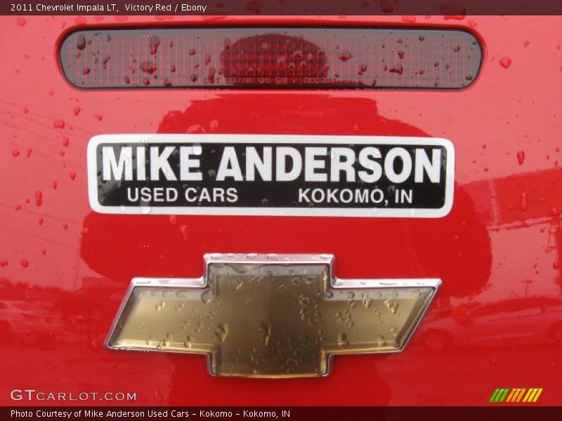 Victory Red / Ebony 2011 Chevrolet Impala LT