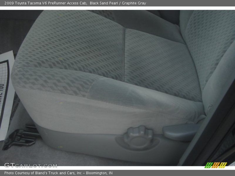 Black Sand Pearl / Graphite Gray 2009 Toyota Tacoma V6 PreRunner Access Cab