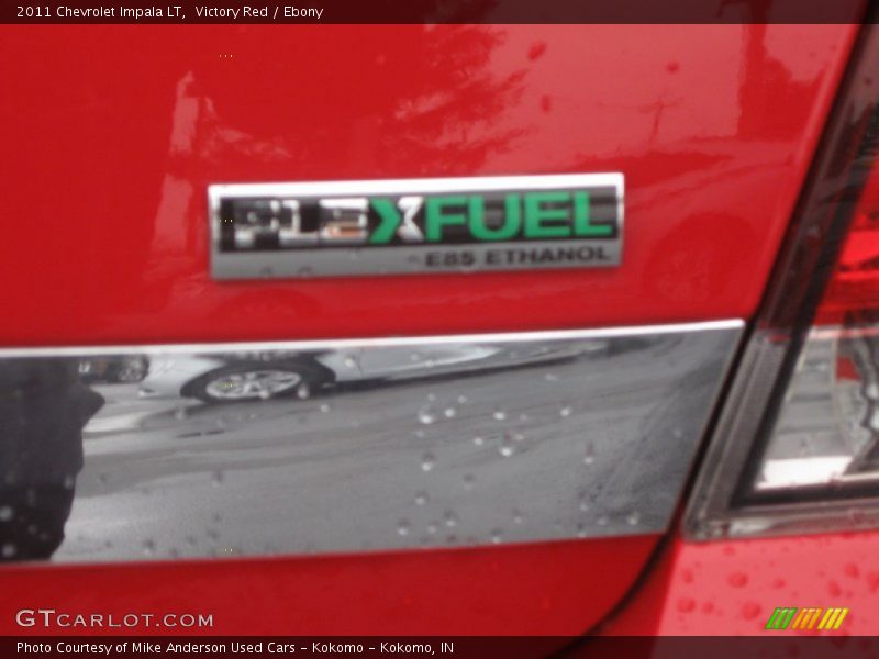 Victory Red / Ebony 2011 Chevrolet Impala LT
