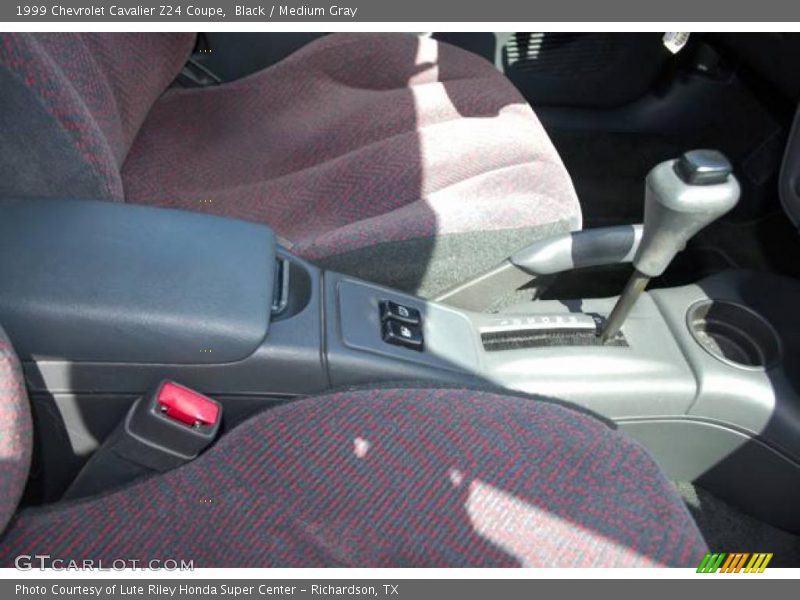 Black / Medium Gray 1999 Chevrolet Cavalier Z24 Coupe