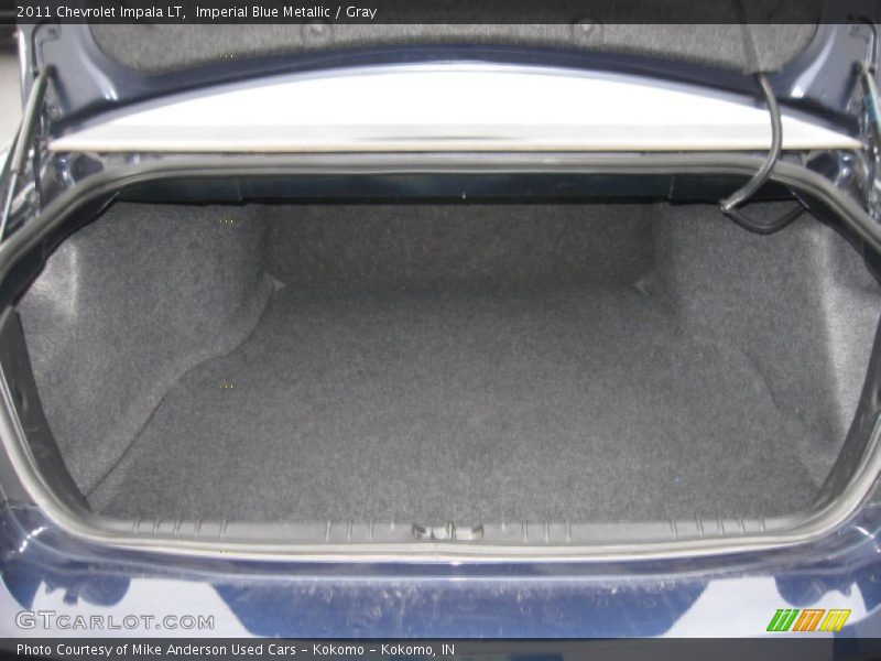 Imperial Blue Metallic / Gray 2011 Chevrolet Impala LT
