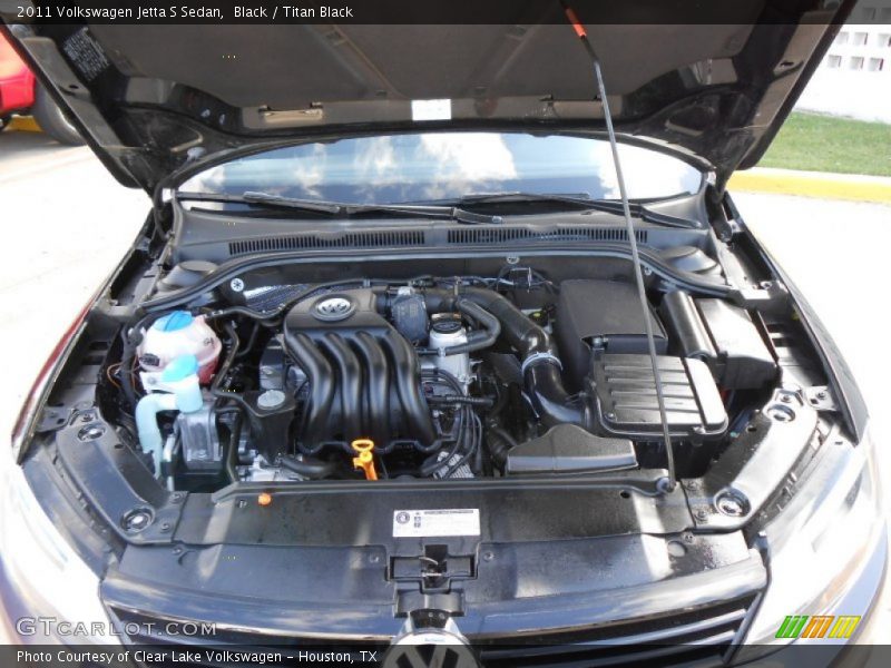 Black / Titan Black 2011 Volkswagen Jetta S Sedan