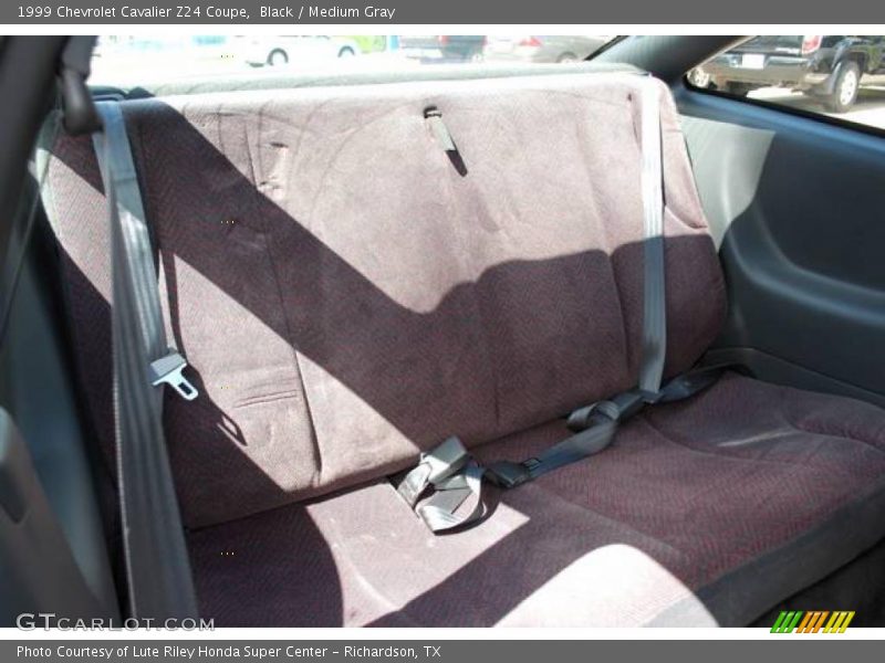 Black / Medium Gray 1999 Chevrolet Cavalier Z24 Coupe
