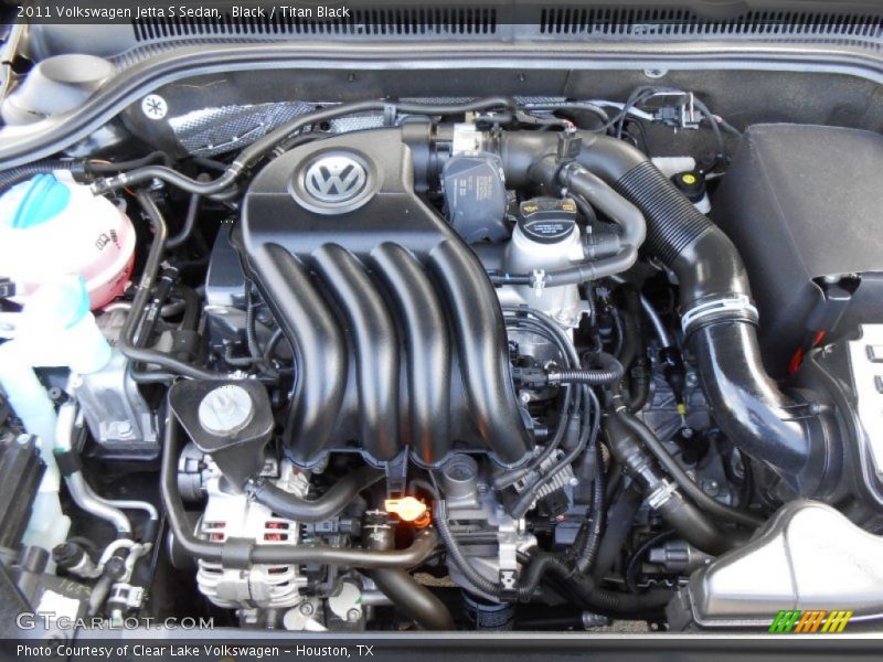 Black / Titan Black 2011 Volkswagen Jetta S Sedan