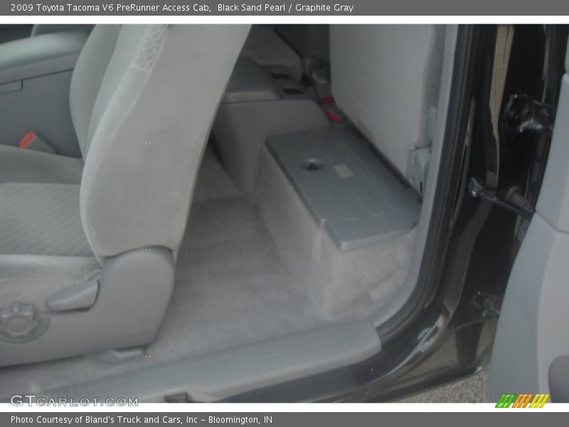 Black Sand Pearl / Graphite Gray 2009 Toyota Tacoma V6 PreRunner Access Cab