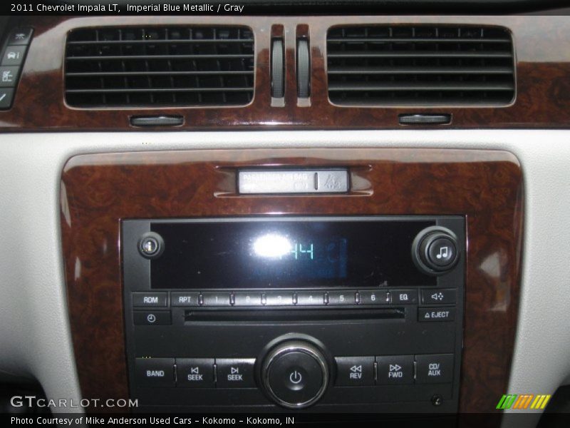 Imperial Blue Metallic / Gray 2011 Chevrolet Impala LT