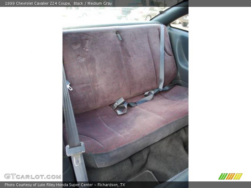 Black / Medium Gray 1999 Chevrolet Cavalier Z24 Coupe