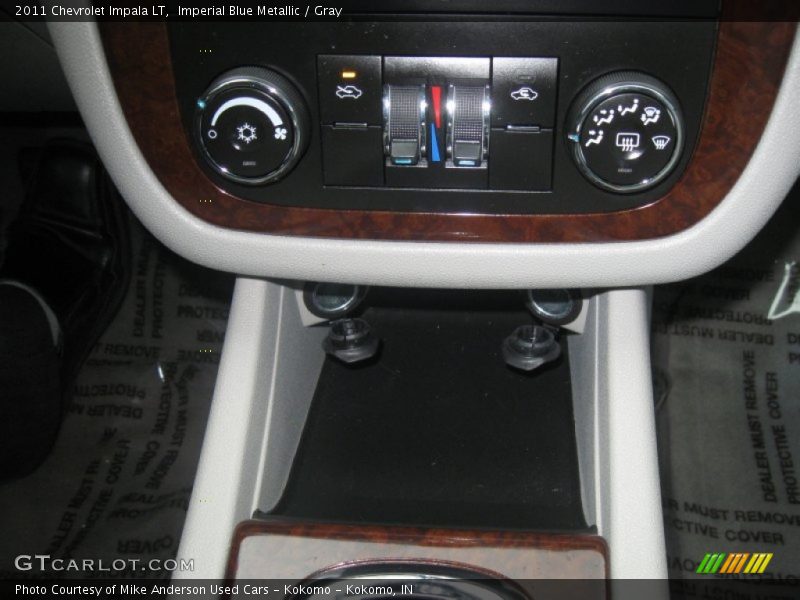 Imperial Blue Metallic / Gray 2011 Chevrolet Impala LT