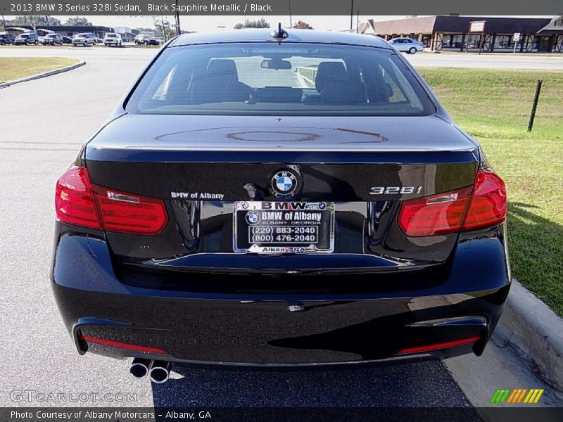 Black Sapphire Metallic / Black 2013 BMW 3 Series 328i Sedan