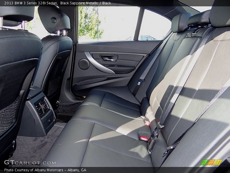 Black Sapphire Metallic / Black 2013 BMW 3 Series 328i Sedan
