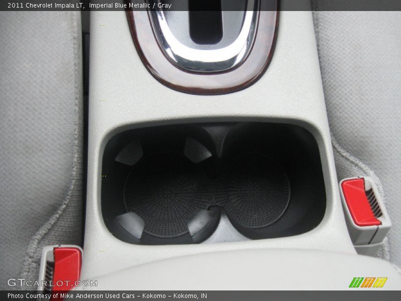 Imperial Blue Metallic / Gray 2011 Chevrolet Impala LT
