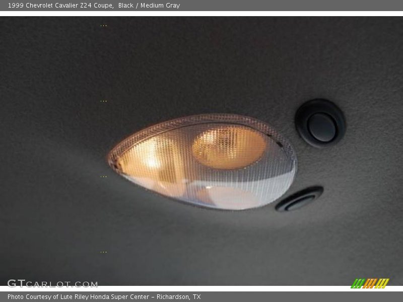 Black / Medium Gray 1999 Chevrolet Cavalier Z24 Coupe