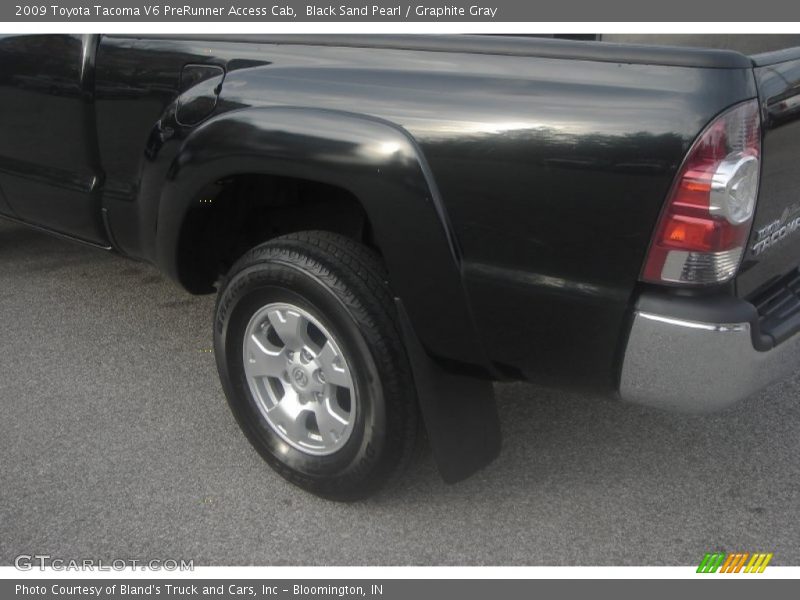 Black Sand Pearl / Graphite Gray 2009 Toyota Tacoma V6 PreRunner Access Cab