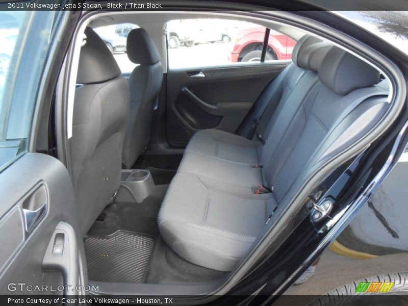 Black / Titan Black 2011 Volkswagen Jetta S Sedan