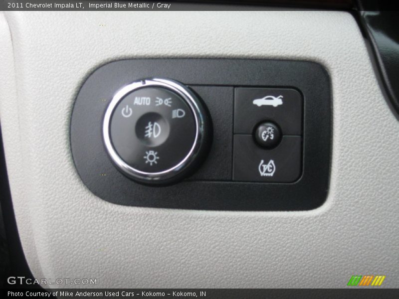 Imperial Blue Metallic / Gray 2011 Chevrolet Impala LT