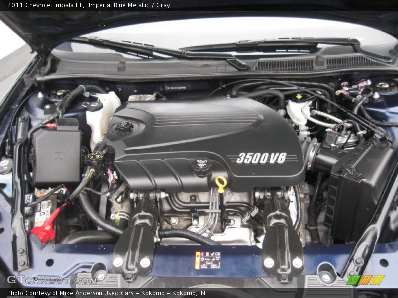 Imperial Blue Metallic / Gray 2011 Chevrolet Impala LT
