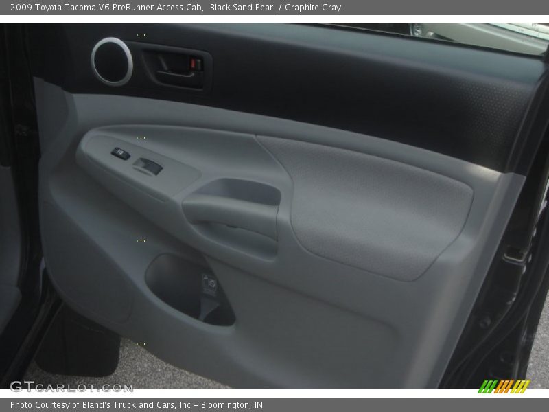 Black Sand Pearl / Graphite Gray 2009 Toyota Tacoma V6 PreRunner Access Cab