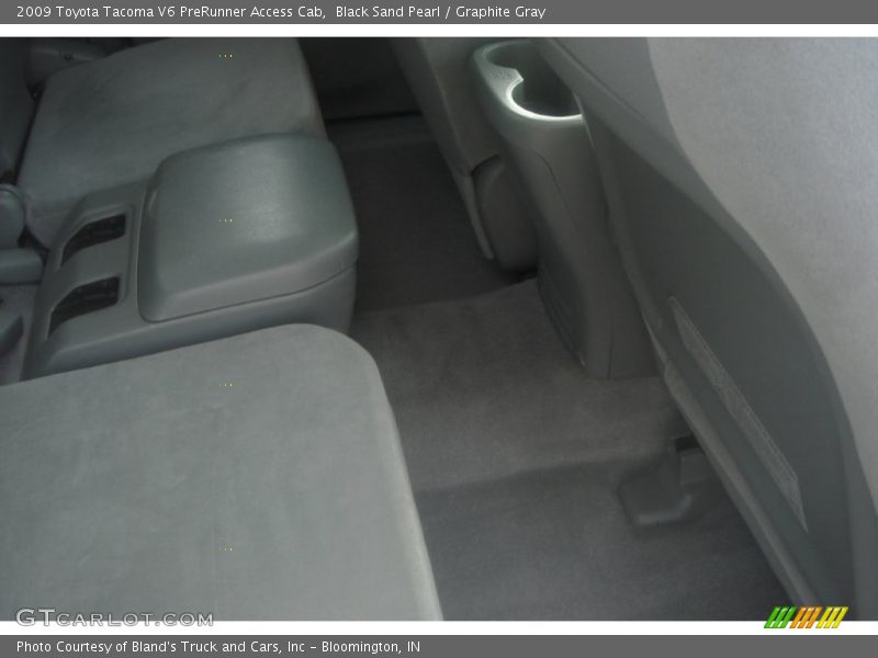 Black Sand Pearl / Graphite Gray 2009 Toyota Tacoma V6 PreRunner Access Cab