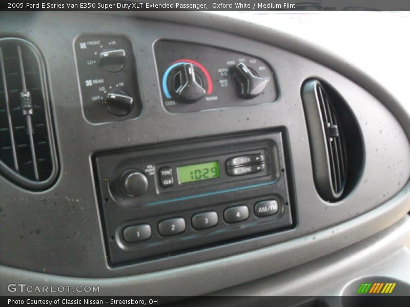 Oxford White / Medium Flint 2005 Ford E Series Van E350 Super Duty XLT Extended Passenger