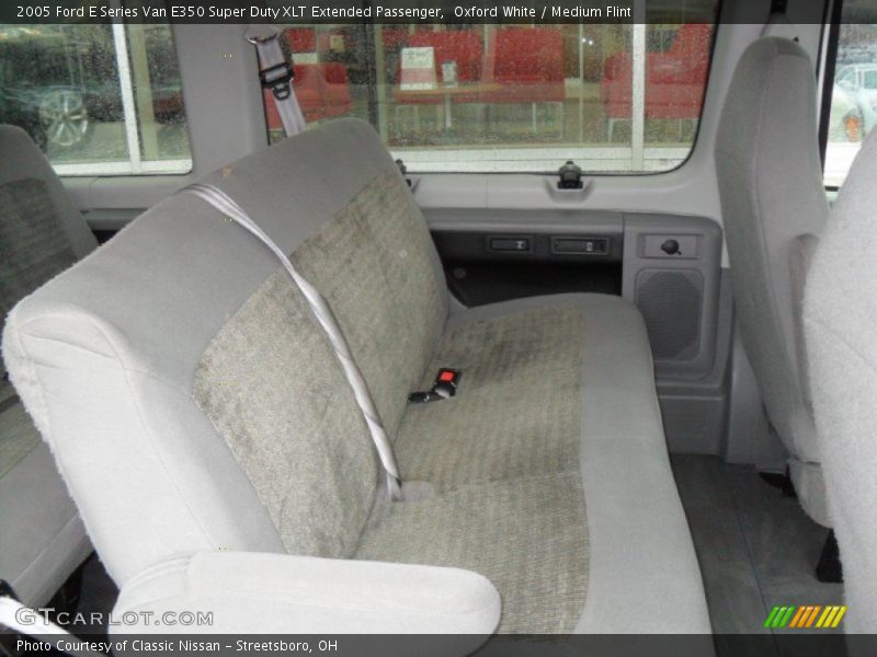 Oxford White / Medium Flint 2005 Ford E Series Van E350 Super Duty XLT Extended Passenger