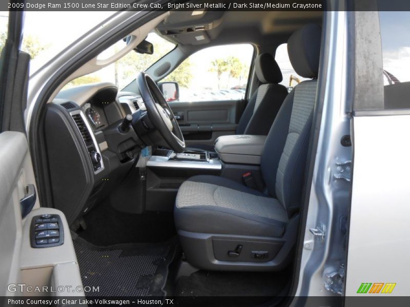 Bright Silver Metallic / Dark Slate/Medium Graystone 2009 Dodge Ram 1500 Lone Star Edition Crew Cab