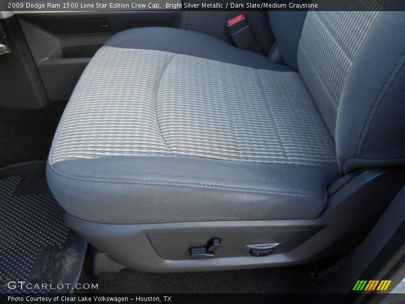 Bright Silver Metallic / Dark Slate/Medium Graystone 2009 Dodge Ram 1500 Lone Star Edition Crew Cab