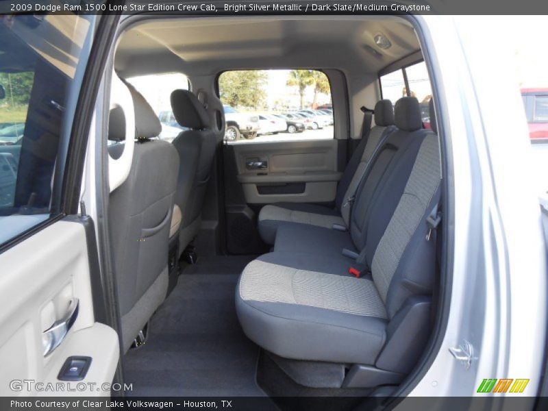 Bright Silver Metallic / Dark Slate/Medium Graystone 2009 Dodge Ram 1500 Lone Star Edition Crew Cab