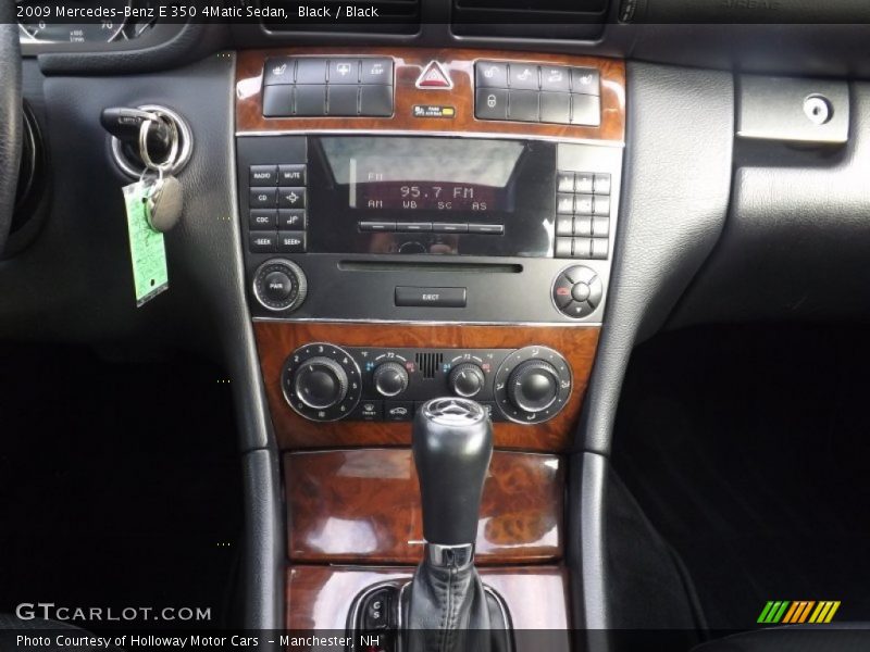 Black / Black 2009 Mercedes-Benz E 350 4Matic Sedan