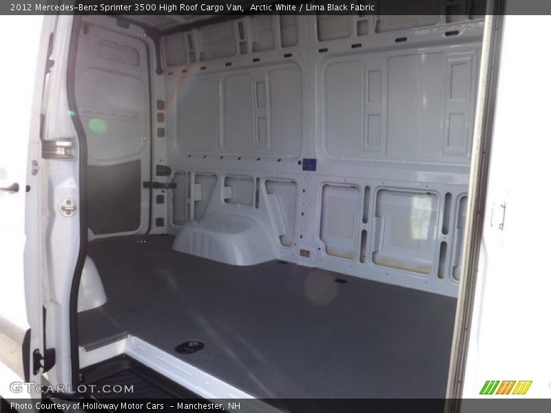 Arctic White / Lima Black Fabric 2012 Mercedes-Benz Sprinter 3500 High Roof Cargo Van