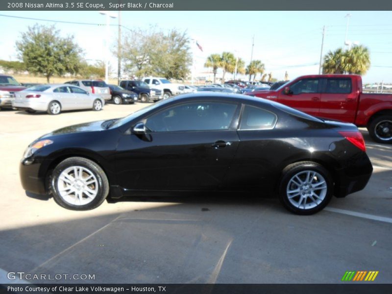 Super Black / Charcoal 2008 Nissan Altima 3.5 SE Coupe