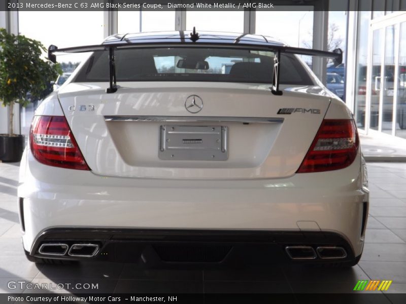 Exhaust of 2013 C 63 AMG Black Series Coupe