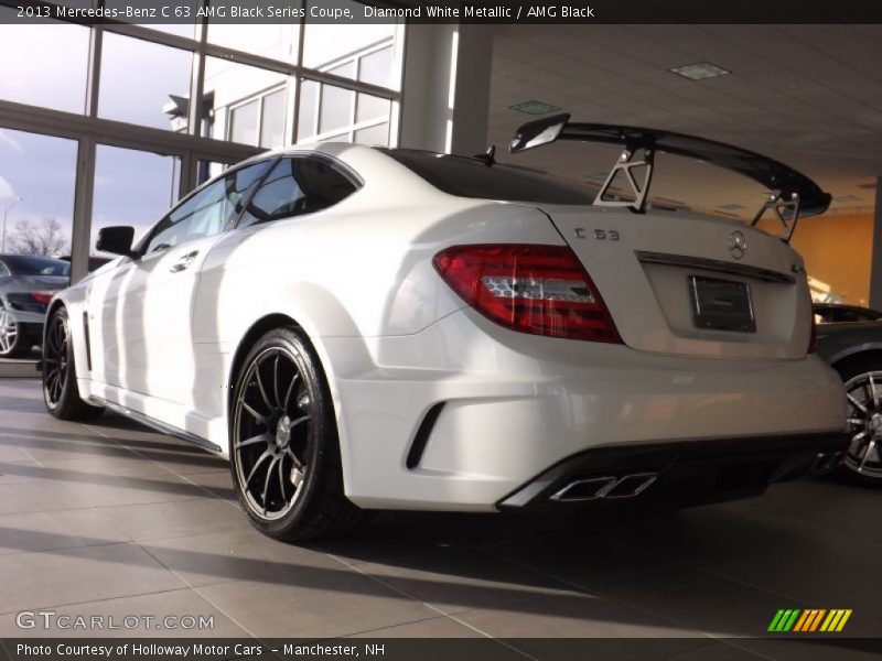 Rear 3/4 View - 2013 Mercedes-Benz C 63 AMG Black Series Coupe