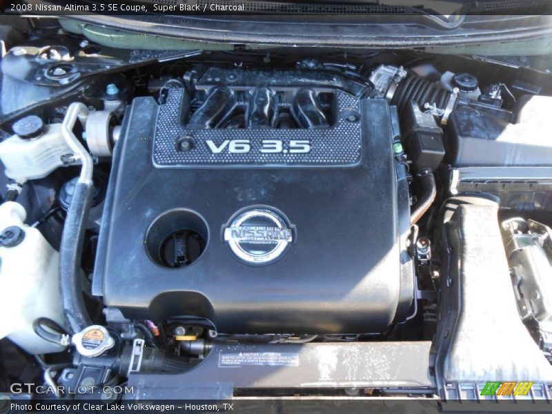 Super Black / Charcoal 2008 Nissan Altima 3.5 SE Coupe