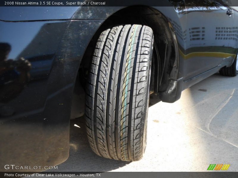 Super Black / Charcoal 2008 Nissan Altima 3.5 SE Coupe