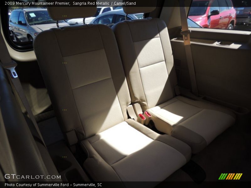 Sangria Red Metallic / Camel/Sand 2009 Mercury Mountaineer Premier
