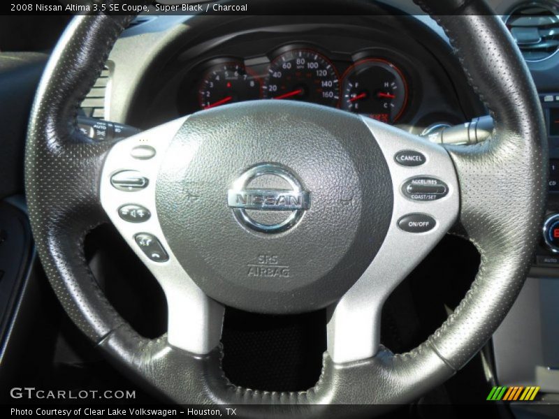 Super Black / Charcoal 2008 Nissan Altima 3.5 SE Coupe