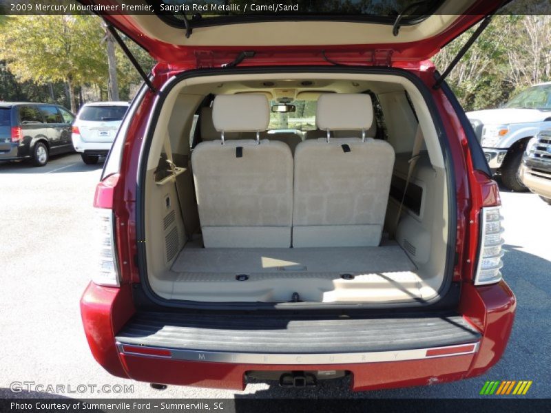 Sangria Red Metallic / Camel/Sand 2009 Mercury Mountaineer Premier