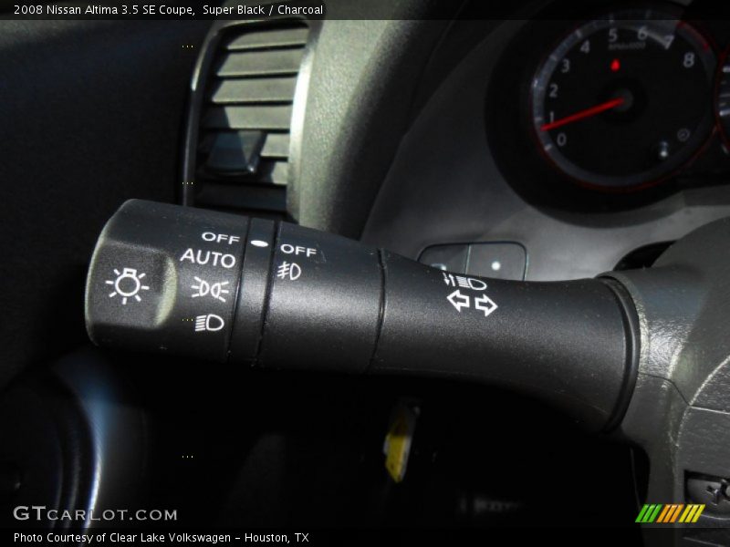 Super Black / Charcoal 2008 Nissan Altima 3.5 SE Coupe