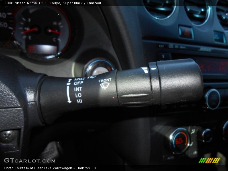 Super Black / Charcoal 2008 Nissan Altima 3.5 SE Coupe