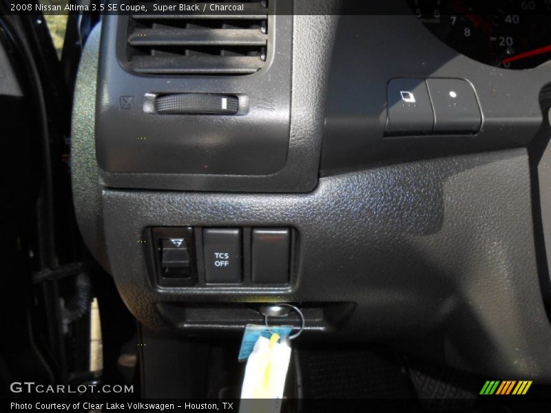 Super Black / Charcoal 2008 Nissan Altima 3.5 SE Coupe
