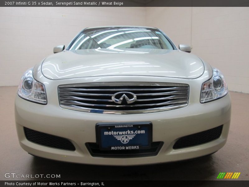 Serengeti Sand Metallic / Wheat Beige 2007 Infiniti G 35 x Sedan