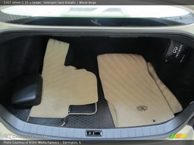 Serengeti Sand Metallic / Wheat Beige 2007 Infiniti G 35 x Sedan