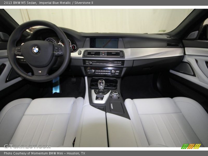 Imperial Blue Metallic / Silverstone II 2013 BMW M5 Sedan